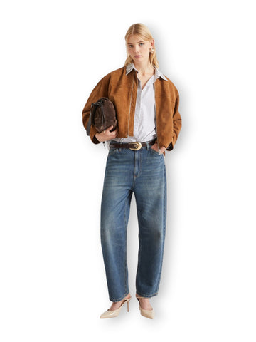 Marella Giacca In Pelle - Capospalla Donna - Cammello