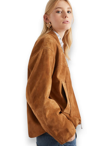 Marella Giacca In Pelle - Capospalla Donna - Cammello
