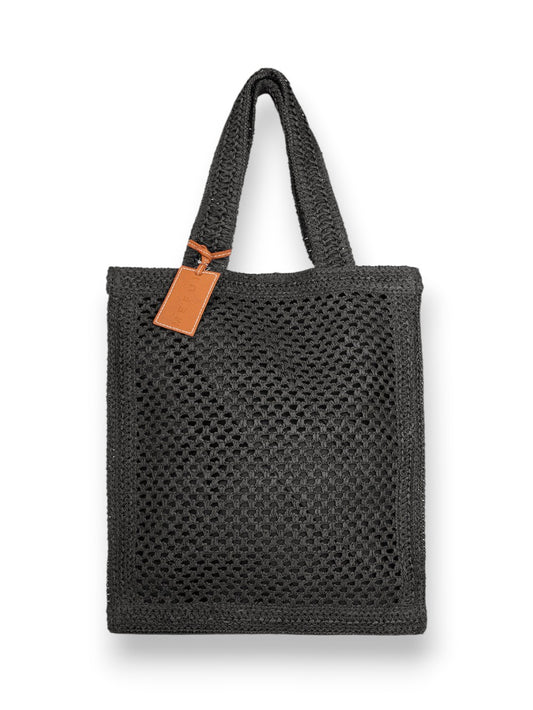 Me Fui Beachbag Plum - Borse Mare Donna - Nero