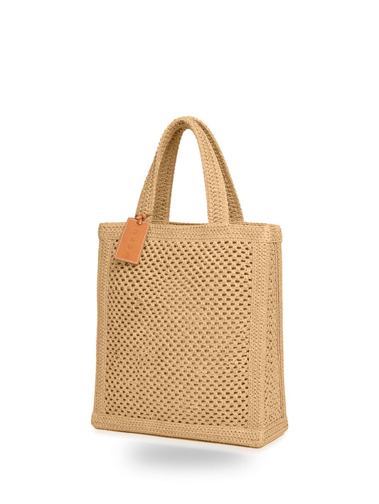 Me Fui Beachbag Plum - Borse Mare Donna - Marrone Chiaro