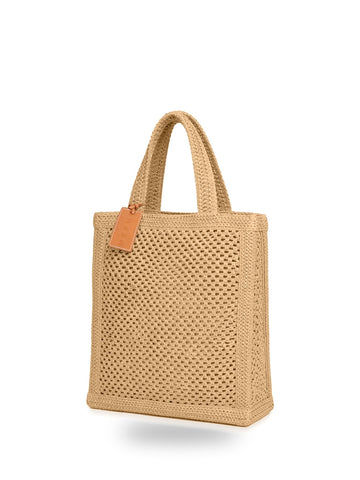Me Fui Beachbag Plum - Borse Mare Donna - Marrone Chiaro