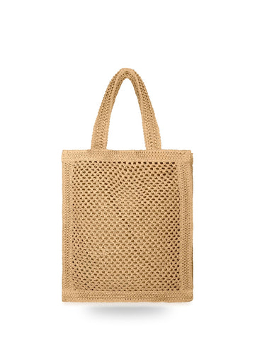 Me Fui Beachbag Plum - Borse Mare Donna - Marrone Chiaro