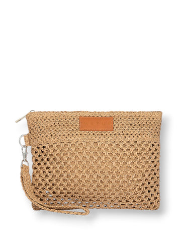 Me Fui Mini Pochette Plum - Borse Donna - Marrone Chiaro