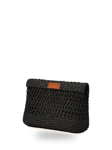 Me Fui Maxi Pochette - Borse Donna - Nero