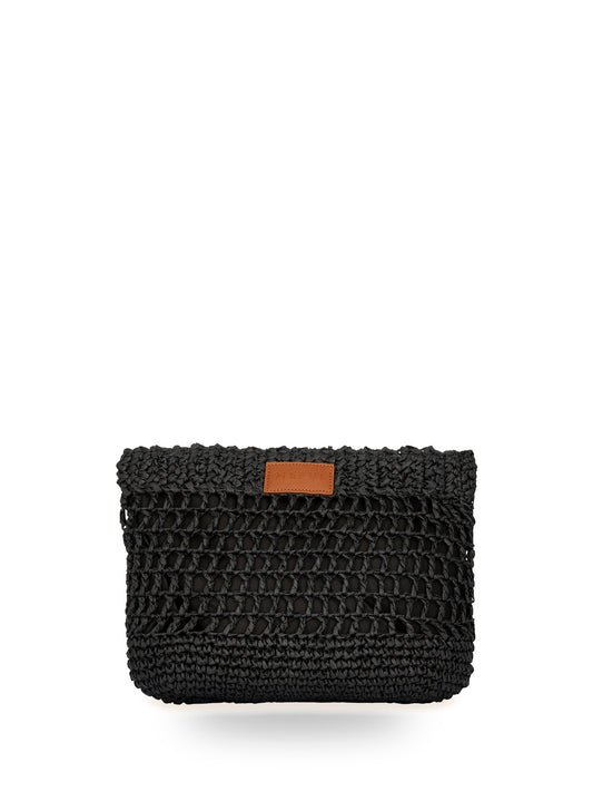 Me Fui Maxi Pochette - Borse Donna - Nero