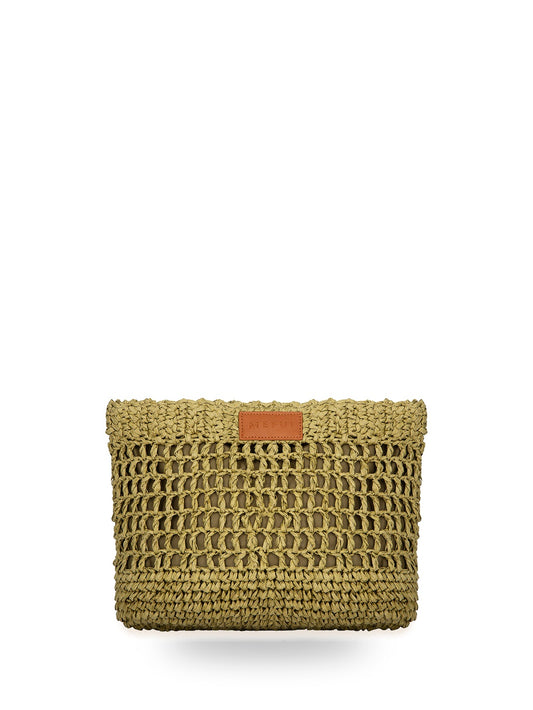 Me Fui Maxi Pochette - Borse Donna - Verde