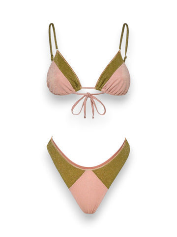 Me Fui Triangolo Slip Fisso - Costumi Donna - Rosa