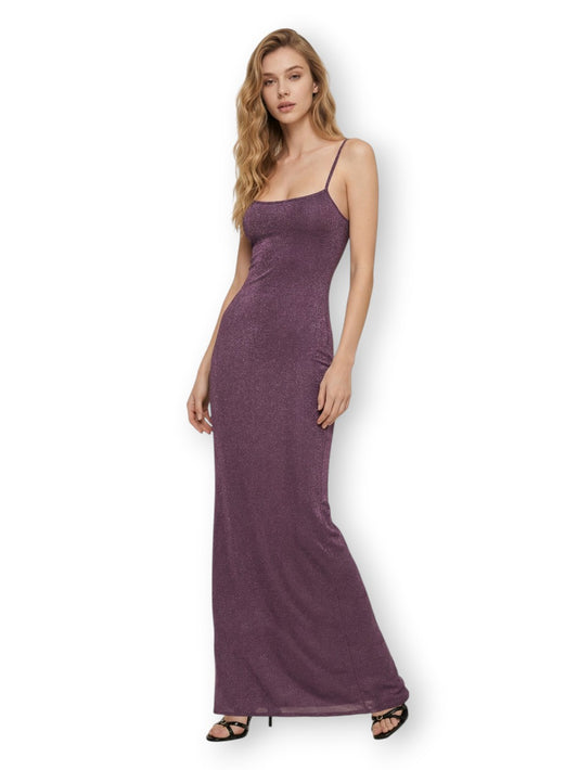 Me Fui Vestito Lungo Bordeaux - Abiti Donna - Bordeaux