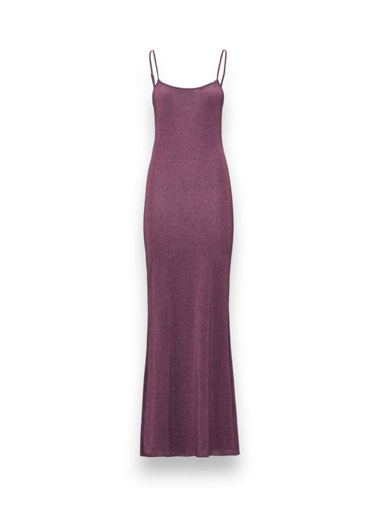 Me Fui Vestito Lungo Bordeaux - Abiti Donna - Bordeaux