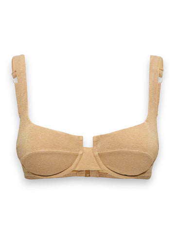 Me Fui Reggiseno Ferretto Gold - Costumi Donna - Oro