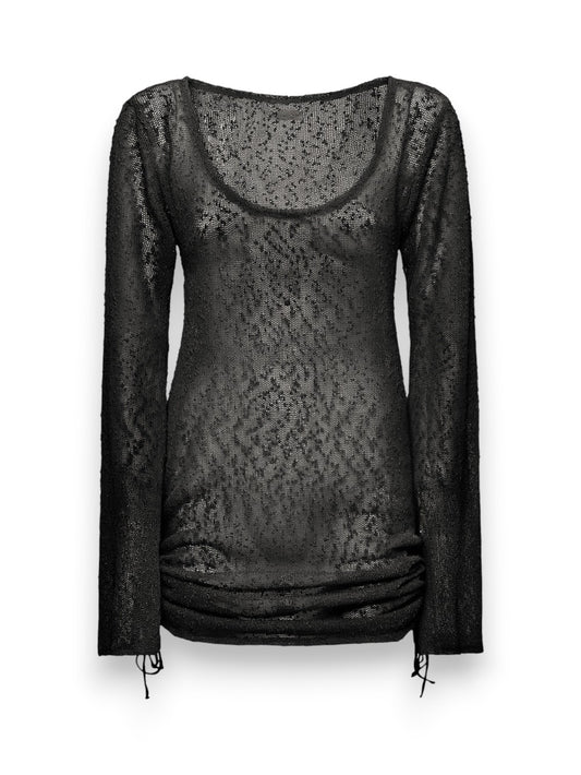 Me Fui Vestito Corto - Abiti Donna - Nero