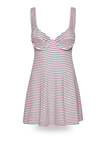 Me Fui Vestito Corto White - Abiti Donna - Bianco