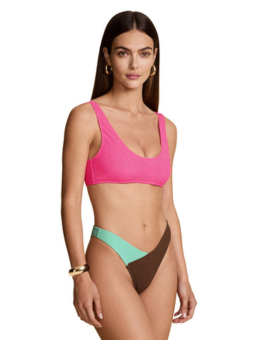 Me Fui Top Fisso Americano Fisso - Costumi Donna - Fuxia