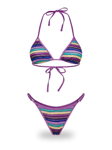 Me Fui Triangolo Slip Regolabile - Costumi Donna - Multicolore