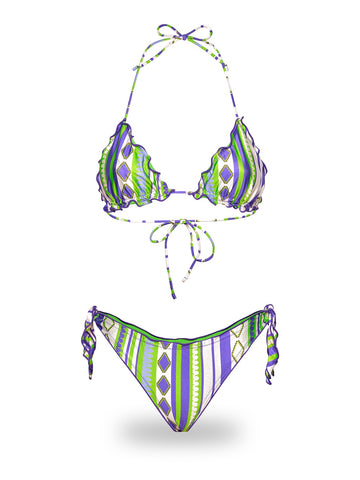 Me Fui Triangolo Slip Regolabile - Costumi Donna - Fucsia