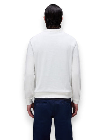 Napapijri Decatur 2.0 C White Whisper - Maglieria Uomo - Bianco