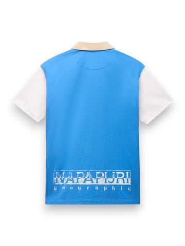 Napapijri E-Reflect SS White Whisper - T-Shirt Uomo - Beige