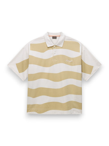 Napapijri E-Spectrum SS White Whisper - T-Shirt Uomo - Righe