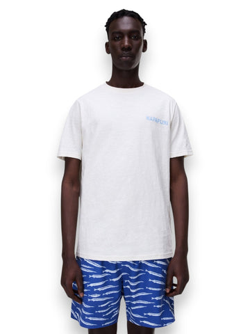 Napapijri S-Elior Ss - T-Shirt Uomo - Bianco