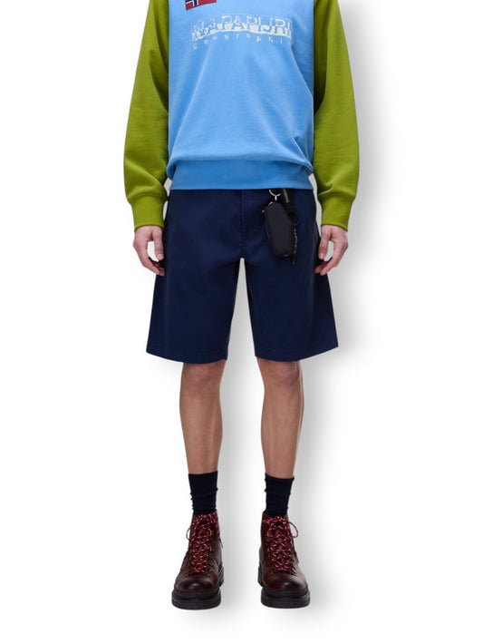Napapijri N-Cyrus Chino Mojave Des N3D - Shorts Uomo - Blu