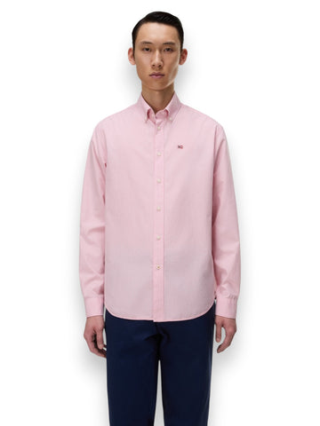 Napapijri G-Terra Ls Check Chs - Camicie Uomo - Rosa