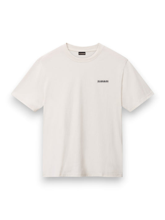 Napapijri S-Small Box Ss - T-Shirt Uomo - Beige