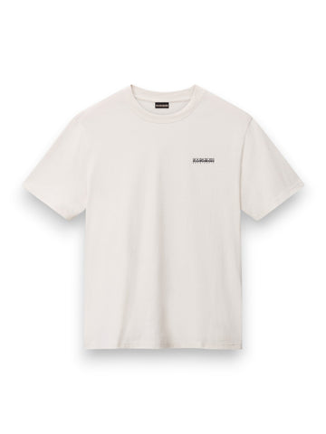 Napapijri S-Small Box Ss - T-Shirt Uomo - Beige