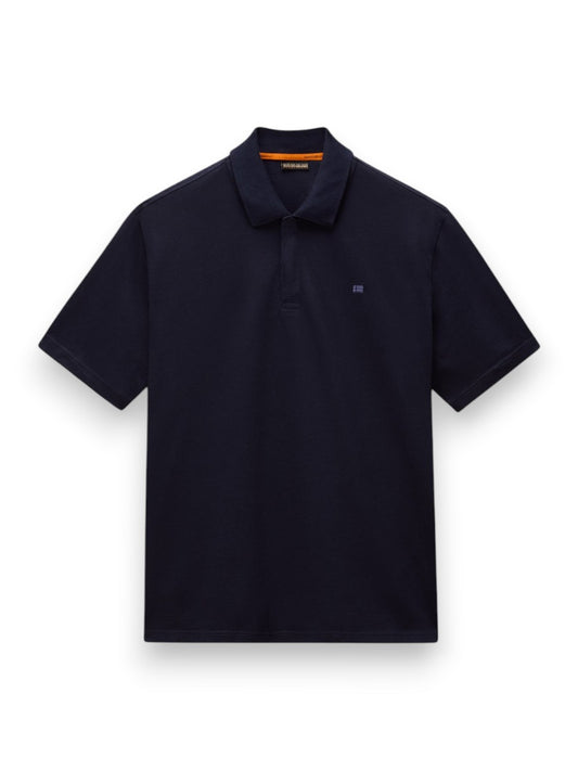 Napapijri E-Nedles SS Blu Marine - T-Shirt Uomo - Blu Marine