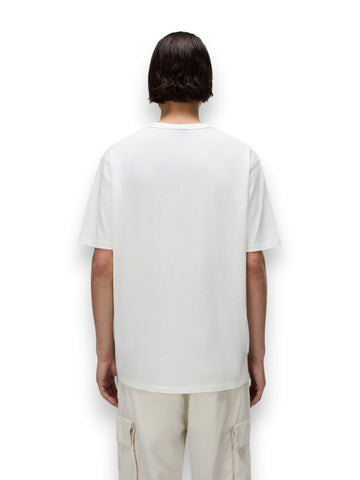 Napapijri S-Badge Ss 1 White Heron - T-Shirt Uomo - Bianco