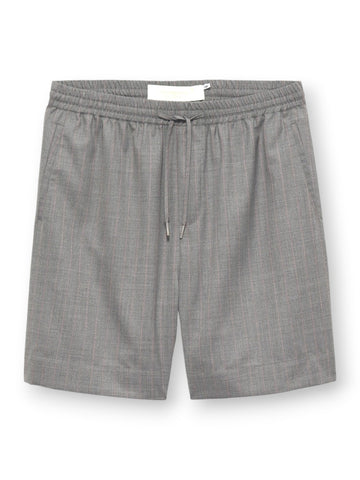New Amsterdam Surf Association Wool Work Shorts Grey - Shorts Uomo - Grigio/rosa