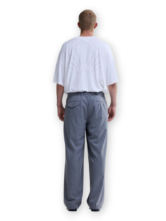 New Amsterdam Surf Association Wool After - Pantaloni Uomo - Grigio/Rosa