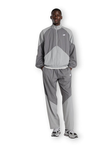New Balance Sport Legacy Jacket Castlerock - Felpe Uomo - Grigio