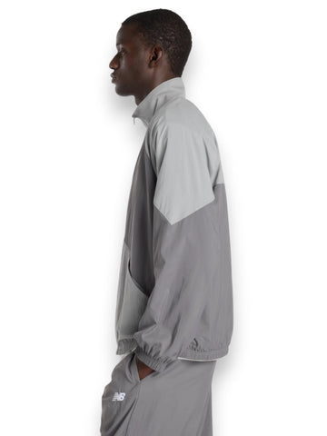 New Balance Sport Legacy Jacket Castlerock - Felpe Uomo - Grigio