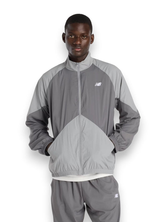 Felpa zip Uomo - Grigio