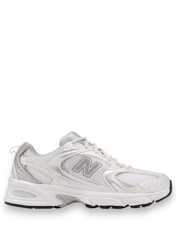 New Balance Scarpe Lifestyle Unisex - Sneakers Donna - Bianco/Argento