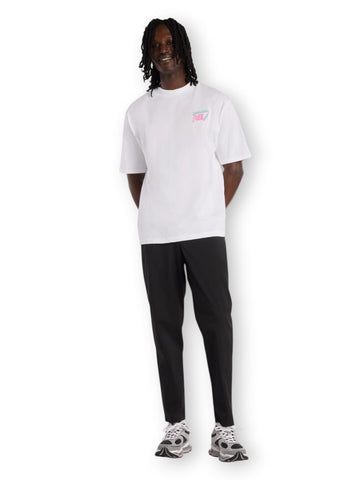 New Balance Classic Tri-Logo Heat Map T-Shirt - T-Shirt Uomo - Bianco