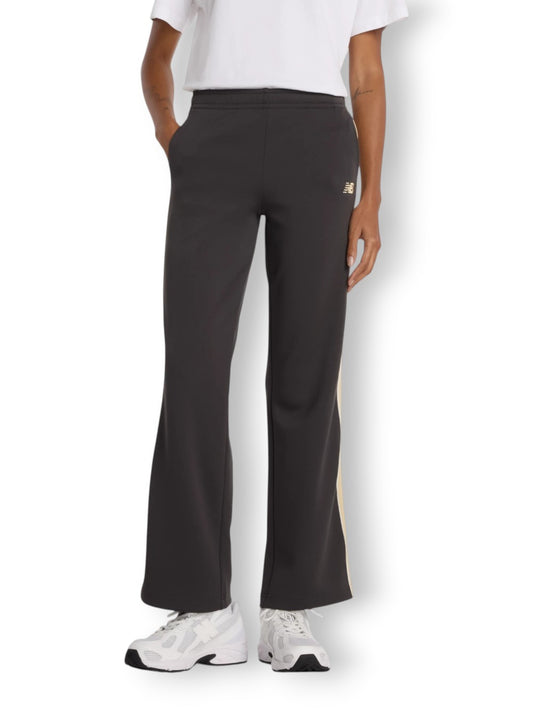 New Balance Interlock Pant - Pantaloni Donna - Nero