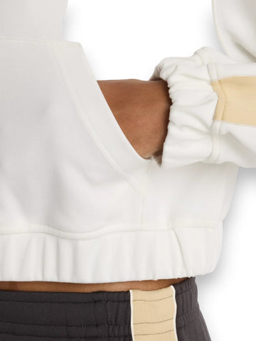 New Balance Interlock Full Zip - Felpe Donna - Beige