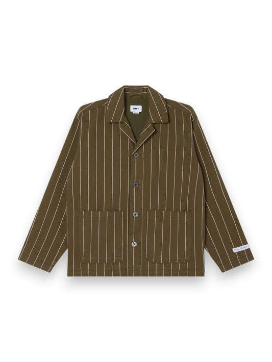 Obey Locus Jacket - Capospalla Uomo - Gessato