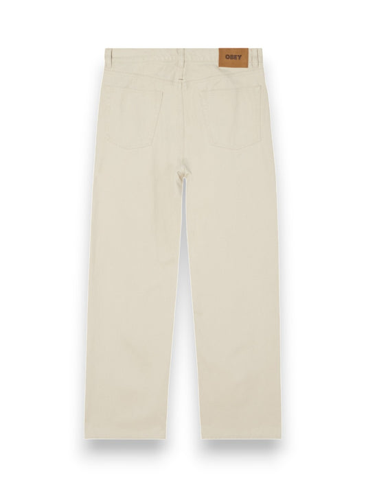 Obey Classic Baggy Denim - Jeans Uomo - Beige