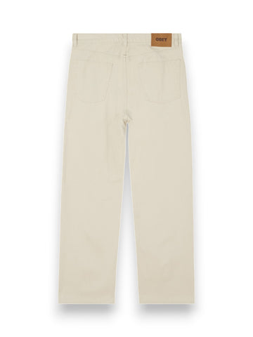 Obey Classic Baggy Denim - Jeans Uomo - Beige