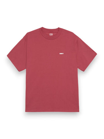 Obey Obey Peep Hole Tee - T-Shirt Uomo - Corallo
