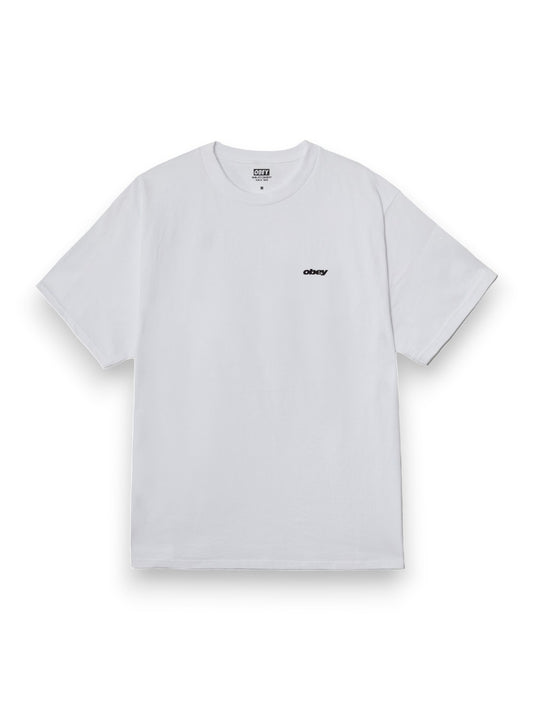 Obey Dice Tee - T-Shirt Uomo - Bianco