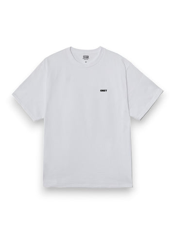 Obey I Will Obey Tee - T-Shirt Uomo - Bianco