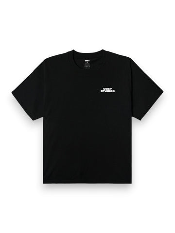 Obey Sky Face Tee - T-Shirt Uomo - Nero