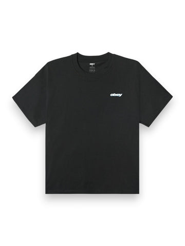 Obey Lips Tee - T-Shirt Uomo - Grigio