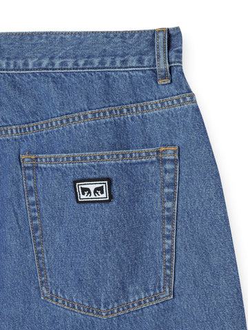 Obey Emerson Denim Short - Shorts Uomo - Denim