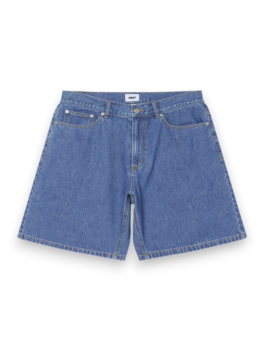 Obey Emerson Denim Short - Shorts Uomo - Denim
