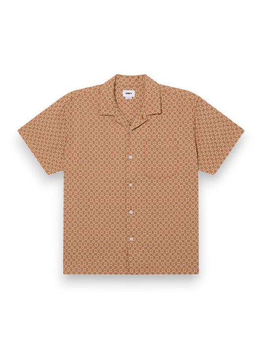 Obey Adrian Woven - Camicie Uomo - Multicolore