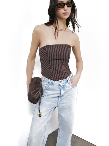 Patrizia Pepe T-Shirt Donna - Marrone